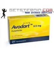 Avodart 0.5 mg 30 tablets by GlaxoSmithKline product packaging