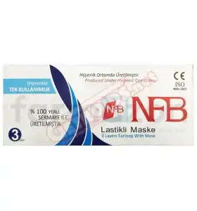 3-Ply Protective Masks 100 Pieces 3-ply protective masks 100 pieces pack presentation