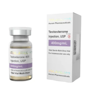Testosterone Enanthate 400 Aurum Pharma USA 10 ml vial product image