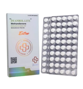 Dynabol Lite 10 mg 100 Tabs - Beligas Pharma INT Dynabol Lite 10 mg 100 tablets by Beligas Pharma INT product packaging