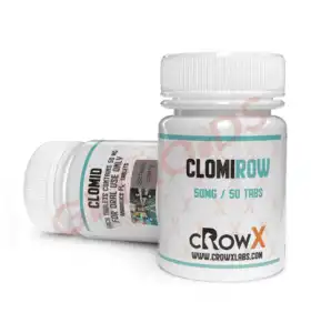Clomirow 50 mg 50 Tablets Crowx Labs. USA Clomirow 50 mg 50 Tablets Crowx Labs. USA