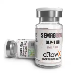 Semagrow GLP-1 RA 10 mg - Crowx Labs. USA Semagrow GLP-1 RA 10 mg - Crowx Labs. USA