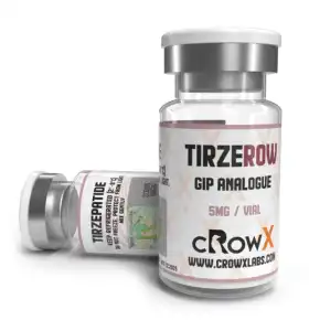TirzeRow GIP Analogue 5 mg - Crowx Labs. USA TirzeRow GIP Analogue 5 mg - Crowx Labs. USA