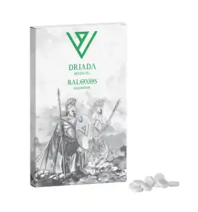 Raloxos 30 by Driada Medical EU tablet pack with 50 tablets and 30 mg per tablet stated on the product packaging
