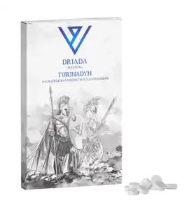 Turinadyn 10 Driada Medical EU Turinadyn 10 Driada Medical EU tablet product packaging