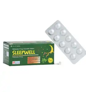 Sleepwell Melatonin 10 Evolve Biolabs INT Sleepwell Melatonin 10 Evolve Biolabs INT