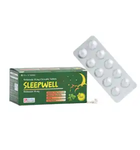 Sleepwell Melatonin 10 Evolve Biolabs INT Sleepwell Melatonin 10 Evolve Biolabs INT