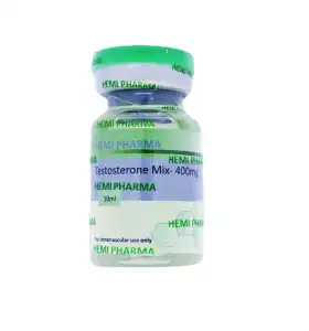 Testosterone Mix 400mg/ml 10ml Vial Hemi Pharma UK Testosterone Mix 400mg/ml 10ml Vial Hemi Pharma UK