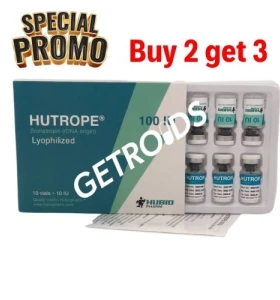 Hutrope Liophilized 100IU (2KITS+1FREE)