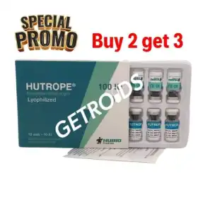 Hutrope Liophilized 100IU (2 Kits + 1 Free) Hutrope Liophilized 100IU (2 Kits + 1 Free)