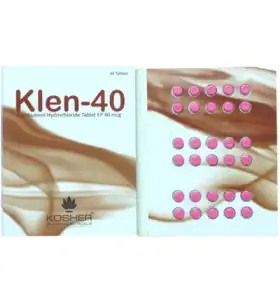 Klen-40 100 Tablets Kosher Pharma INT Klen-40 100 Tablets Kosher Pharma INT