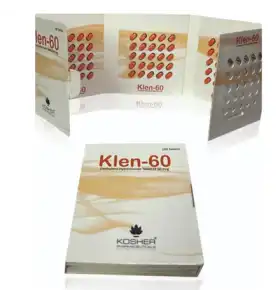 Klen-60 100 Tablets Kosher Pharma INT Klen-60 100 Tablets Kosher Pharma INT