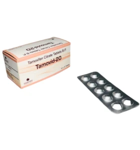 Tamovid-20 Kosher Pharma INT tablet product packaging