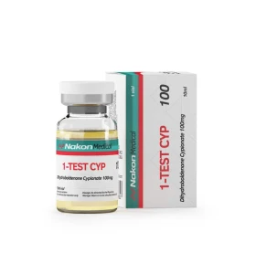 1-Test Cyp 100 mg 10 ml vial by Nakon Medical INT