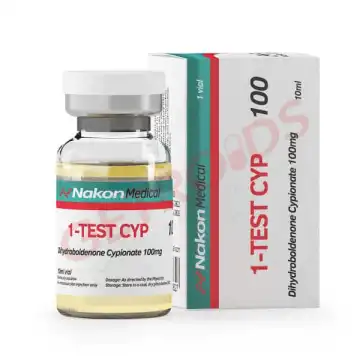 1-Test Cyp 100mg 10 ml Nakon Medical USA