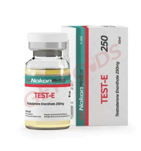 Test-E 250mg 10 ml Nakon Medical USA vial Test-E 250mg 10 ml vial by Nakon Medical USA