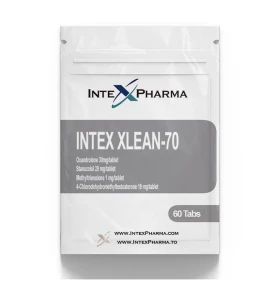 Xlean-70 Intex Pharma UK 60 tablets product packaging