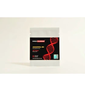Anadrol 50mg 100 tablets by Para Pharma product packaging
