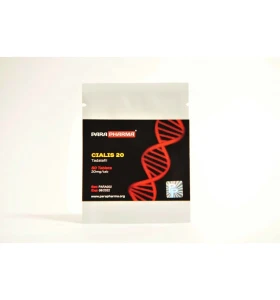 CIALIS 20mg 50 Tablets Para Pharma CIALIS 20mg 50 tablets by Para Pharma product packaging