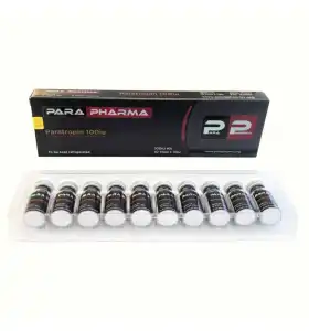 PARATROPIN 100IU Para Pharma PARATROPIN 100IU Para Pharma product packaging