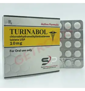 Turinabol 10 mg 50 Tablets Saxon Pharma USA