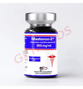 Masteron E 200 mg/ml 10 ml vial by Saxon Pharma USA product packaging