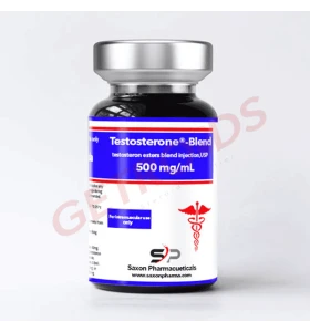 Testosterone Blend 500 mg 10 ml vial by Saxon Pharma USA Testosterone Blend 500 mg 10 ml