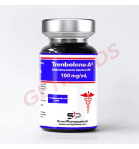 Trenbolone A 100 mg 10 ml Saxon Pharma USA Trenbolone A 100 mg 10 ml vial by Saxon Pharma USA product packaging