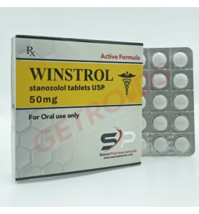 Winstrol 50 mg 50 Tablets Saxon Pharma USA Winstrol 50 mg 50 tablets by Saxon Pharma USA product pack