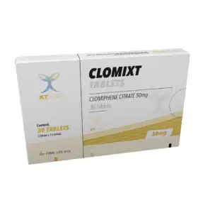 CLOMIXT 50 Clomiphene Citrate 50mg 30 Tablets by XT Labs USA