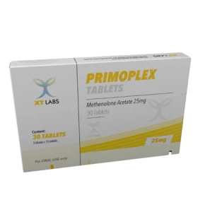 Primoplex 25 Tablets by XT Labs USA oral tablet pack