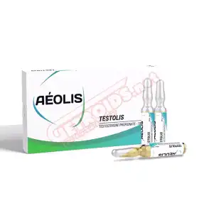 Testolis 100 mg 1 ml ampoule Aeolis Pharma Testolis 100 mg 1 ml ampoule by Aeolis Pharma product packaging