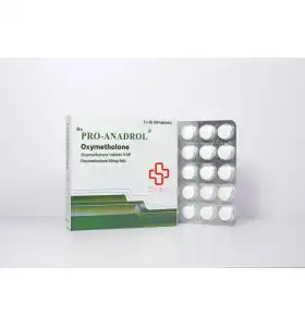 Pro Anadrol 50mg 50 tablets by Beligas Pharma INT product packaging