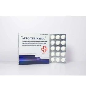 Apto Turinabol 10mg 50 tablets by Beligas Pharma INT product pack