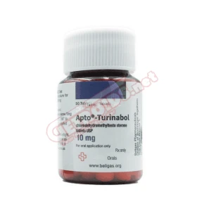 Apto Turinabol 10 mg 50 Tablets Beligas Pharma USA Apto Turinabol 10 mg 50 tablets by Beligas Pharma USA packaging