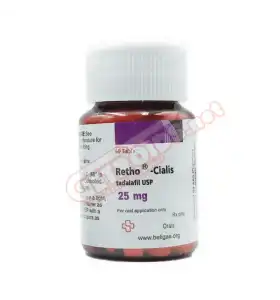 Retho Cialis 25 mg 50 Tablets Beligas Pharma USA Retho Cialis 25 mg 50 Tablets Beligas Pharma USA