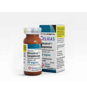 Winstrol Suspension 50 mg 10 ml vial by Beligas Pharma INT