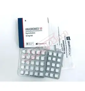 ANADROMED 50 Oxymetholone Tablets by Deus Medical ANADROMED 50 Oxymetholone Tablets by Deus Medical