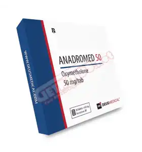 ANADROMED 50 Oxymetholone Tablets by Deus Medical