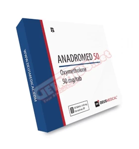 ANADROMED 50 Oxymetholone Tablets by Deus Medical