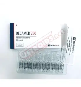 DECAMED 250 Deus Medical 250 mg ml injectable ampoules box
