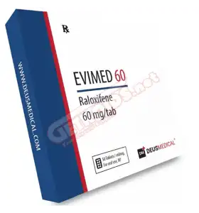 EVIMED 60 SERM Deus Medical tablets EVIMED 60 SERM Deus Medical tablet product packaging