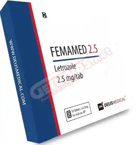 FEMAMED 2.5 AROMATASE INHIBITOR Deus Medical FEMAMED 2.5 AROMATASE INHIBITOR Deus Medical