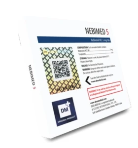 NEBIMED 5 by Deus Medical oral nebivolol tablet product packaging