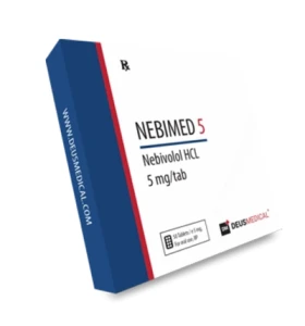 NEBIMED 5 by Deus Medical oral nebivolol tablet product packaging