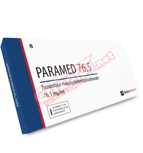 PARAMED 76.5 Deus Medical product packaging and label view