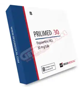 Prilimed 30 Deus Medical tablet product packaging