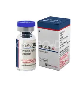 Thymosin A1 Deus Medical Thymosin A1 Deus Medical product packaging and label