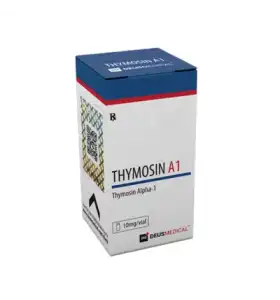 Thymosin A1 Deus Medical Thymosin A1 Deus Medical product packaging and label