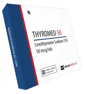 THYROMED 50 Levothyroxine Sodium Tablets by Deus Medical THYROMED 50 Levothyroxine Sodium Tablets by Deus Medical